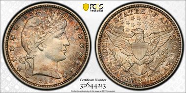 1916-D 25C MS62