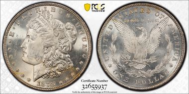 1878 8TF $1 MS63