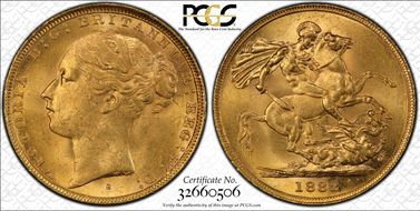 1882-S Sov S-3858E St. George MS63