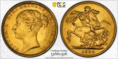 1884 Sov S-3856F MS64