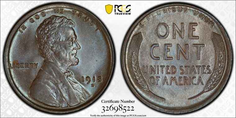 Cert 32698522 - Coin Image