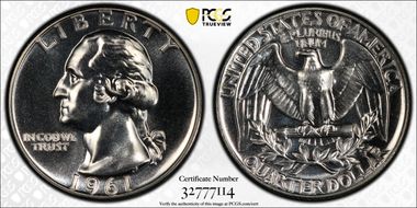 1961 25C DDO FS-101 PR67