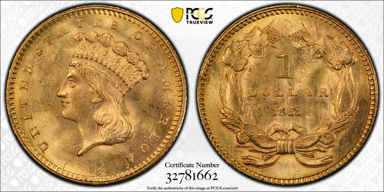 Cert 32781662 - Coin Image