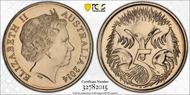 2014 5C Tiny SD MS67