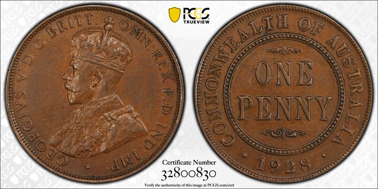 Cert 32800830 - Coin Image