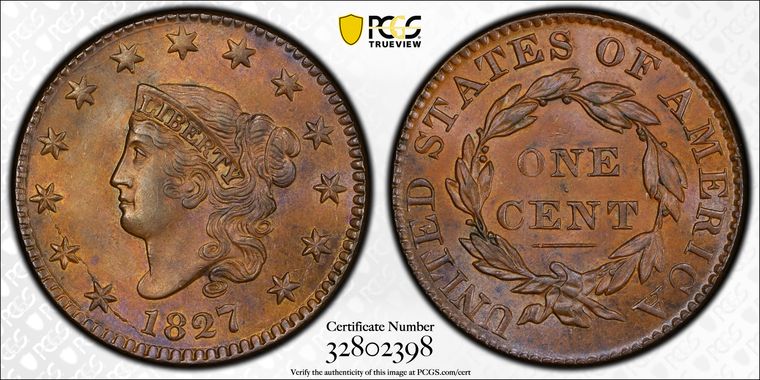 Cert 32802398 - Coin Image