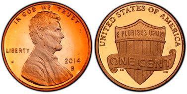 2014-S 1C Shield PR68DCAM