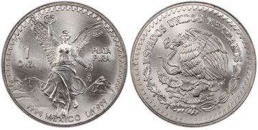 1994-Mo Onza Libertad Ag MS68