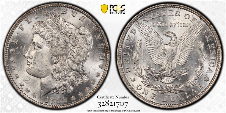 Cert 32821707 - Coin Image