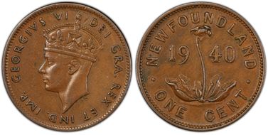 1940 1C Re-Engraved Date AU50BN