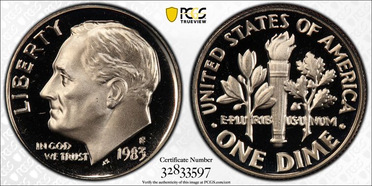 Cert 32833597 - Coin Image