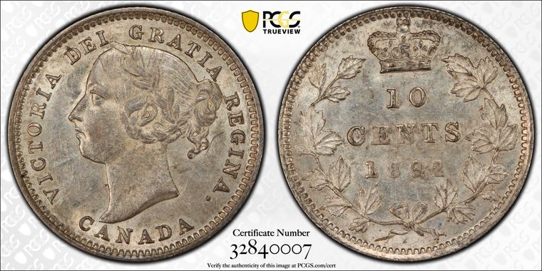 Cert 32840007 - Coin Image