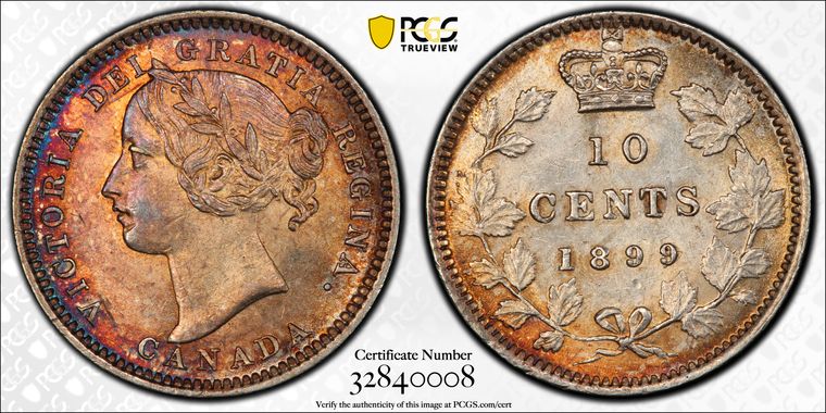 Cert 32840008 - Coin Image