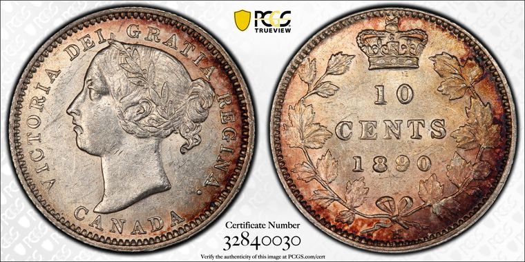 Cert 32840030 - Coin Image