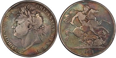 1821 Crown S-3805 Secundo VG8