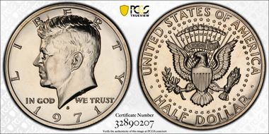 1971-S 50C DDR FS-801 PR66