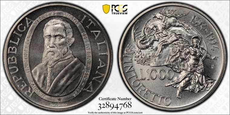 Cert 32894768 - Coin Image