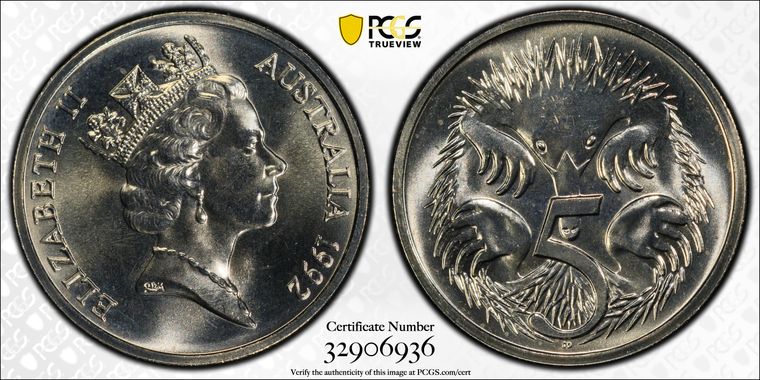 Cert 32906936 - Coin Image