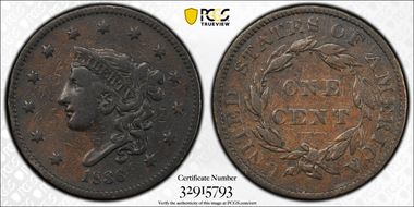 1836 1C Newcomb 6 F15BN