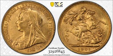 1901-P Sov S-3876 MS62