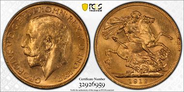 1912-P Sov S-4001 MS63