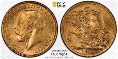 1920-P Sov S-4001 MS62