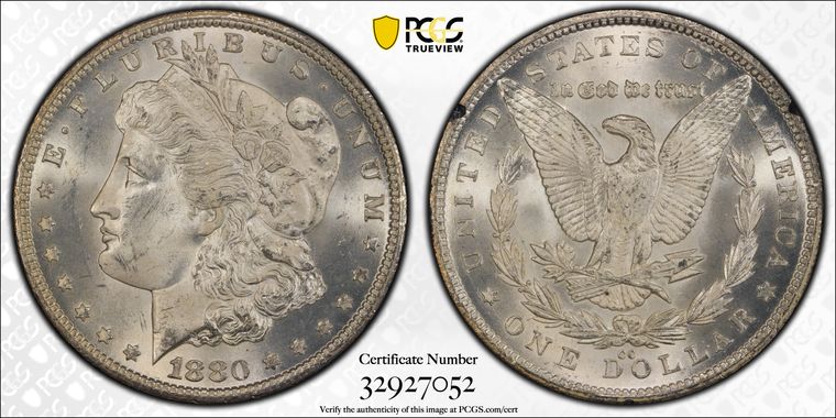 Cert 32927052 - Coin Image