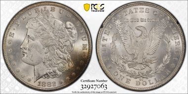 1882-CC $1 GSA Hoard MS64+