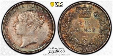 1874 6D S-3910 MS63+