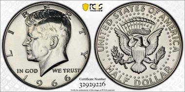 1966 50C No "FG", FS-901 SP67