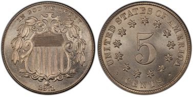 1871 5C MS66