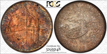 1952 40C Republic MS65