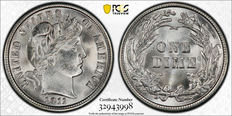 Cert 32943998 - Coin Image