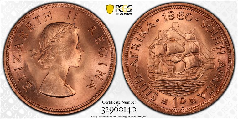 Cert 32960140 - Coin Image