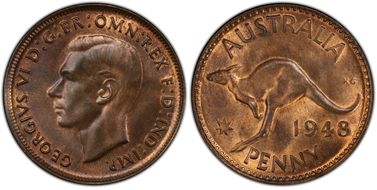 1948 (m) 1D KM-36 MS65RB