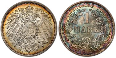 1914-A Mark J-17 Ag MS67