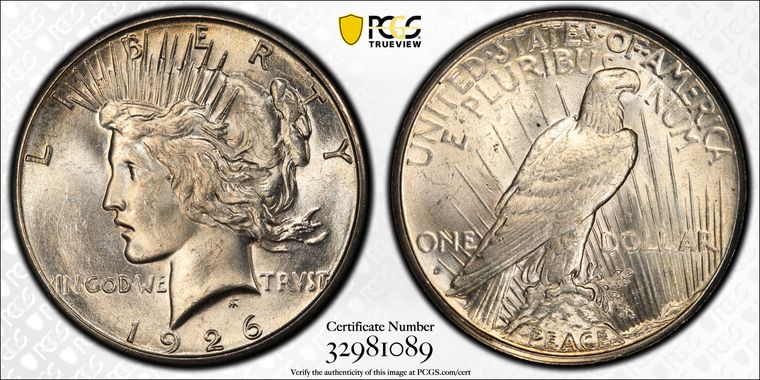 Cert 32981089 - Coin Image