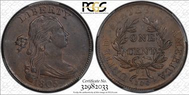 1805 1C S-267 MS64BN