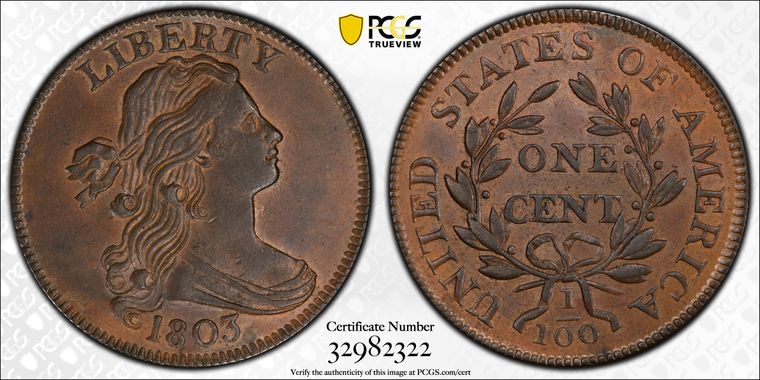 Cert 32982322 - Coin Image