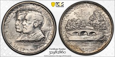 1937 50C Antietam MS66+