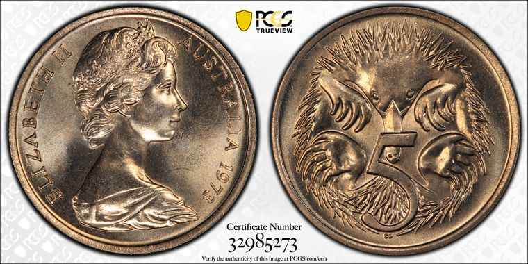 Cert 32985273 - Coin Image