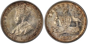 1927(m) 3D AU58