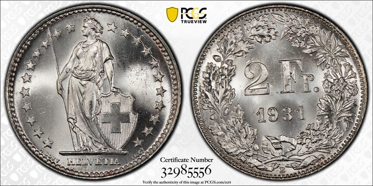 Cert 32985556 - Coin Image