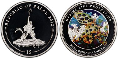 2012 $1 Octopus PR67DCAM