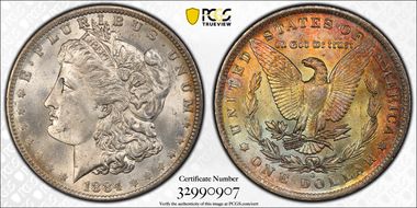 1884-O $1 MS64