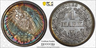 1914-A Mark J-17 MS67