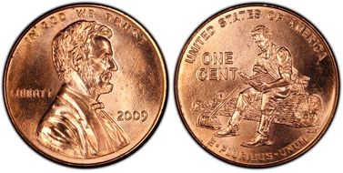 2009 1C Lincoln-Formative Years DDR, FS-805 MS66RD