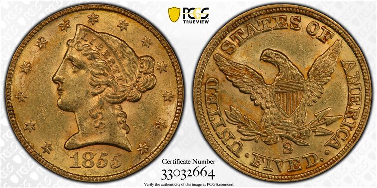 Cert 33032664 - Coin Image