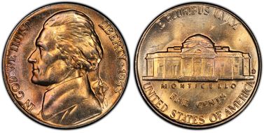 1953-D/D 5C D/ Inverted D FS-501 MS65