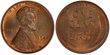 1944-D 1C DDO FS-101 MS64BN